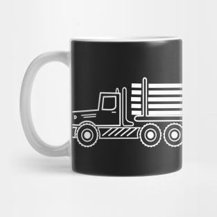 Tractor logging Truck Mug